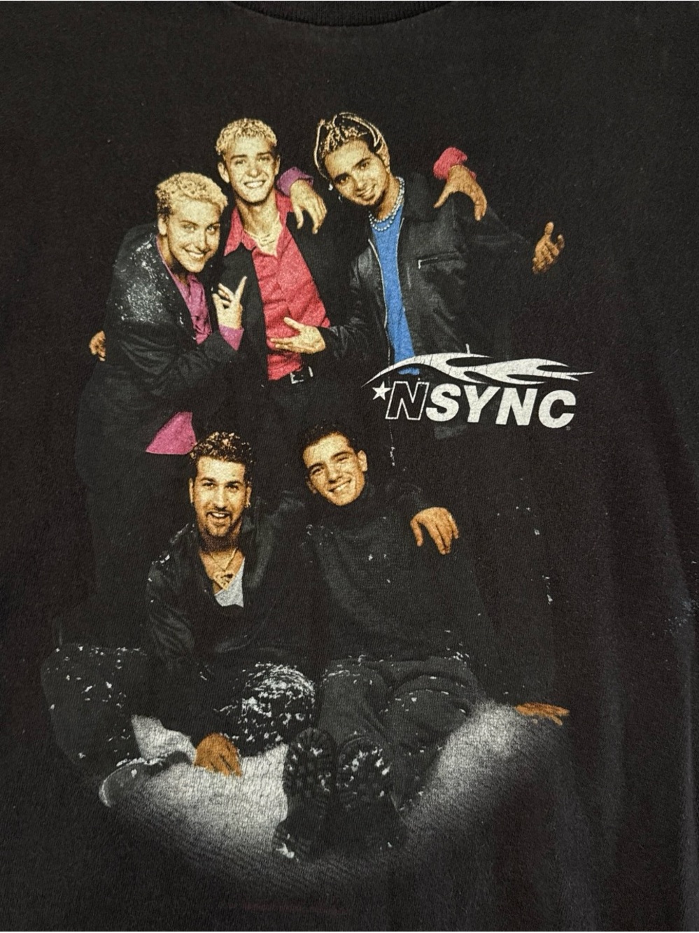 Delta Black NSYNC Graphic Short Sleeve Tee